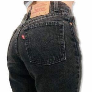 Levi's High Rise Women's Jeans in Washed Black